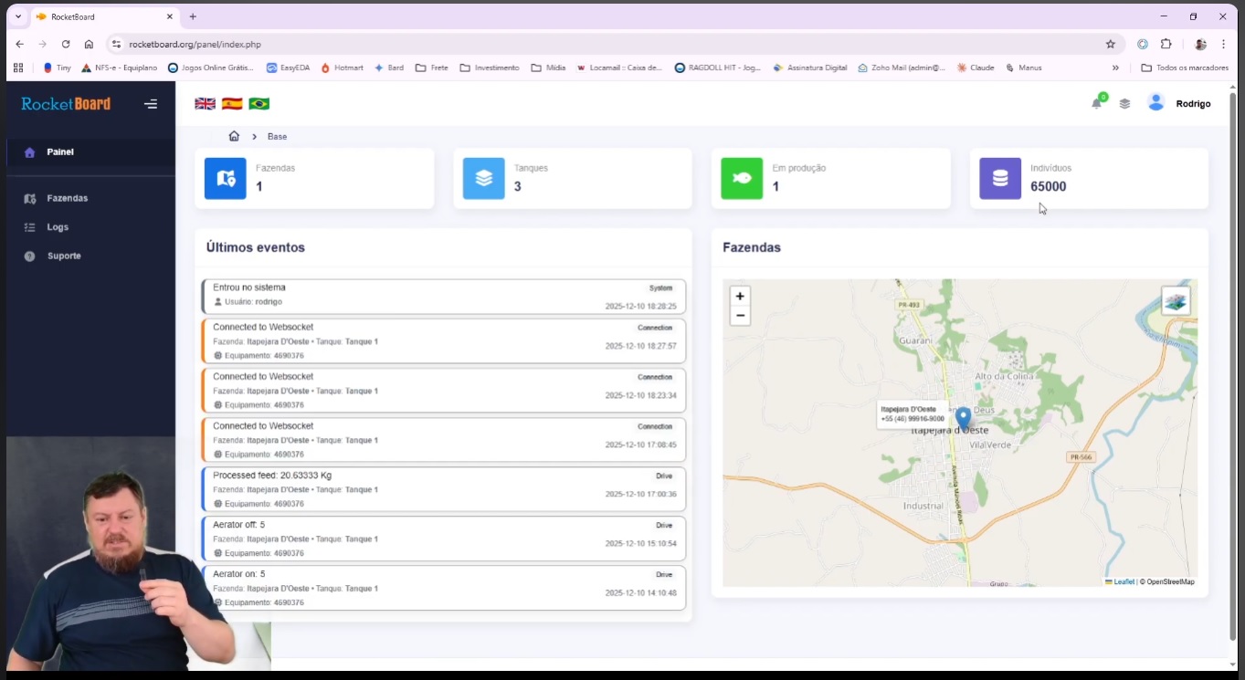 Conhecendo a nova versão do sistema RocketBoard
