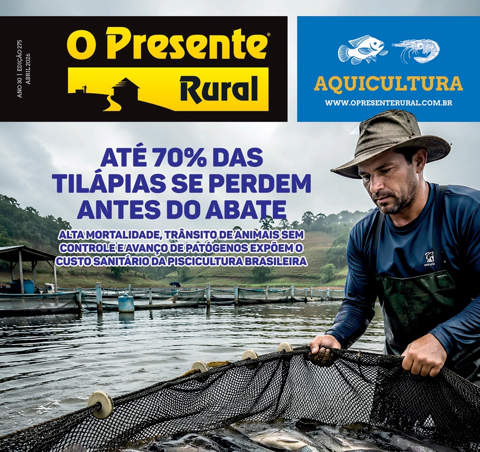 Saiu a edição 275 da revista O Presente Rural – Aquicultura